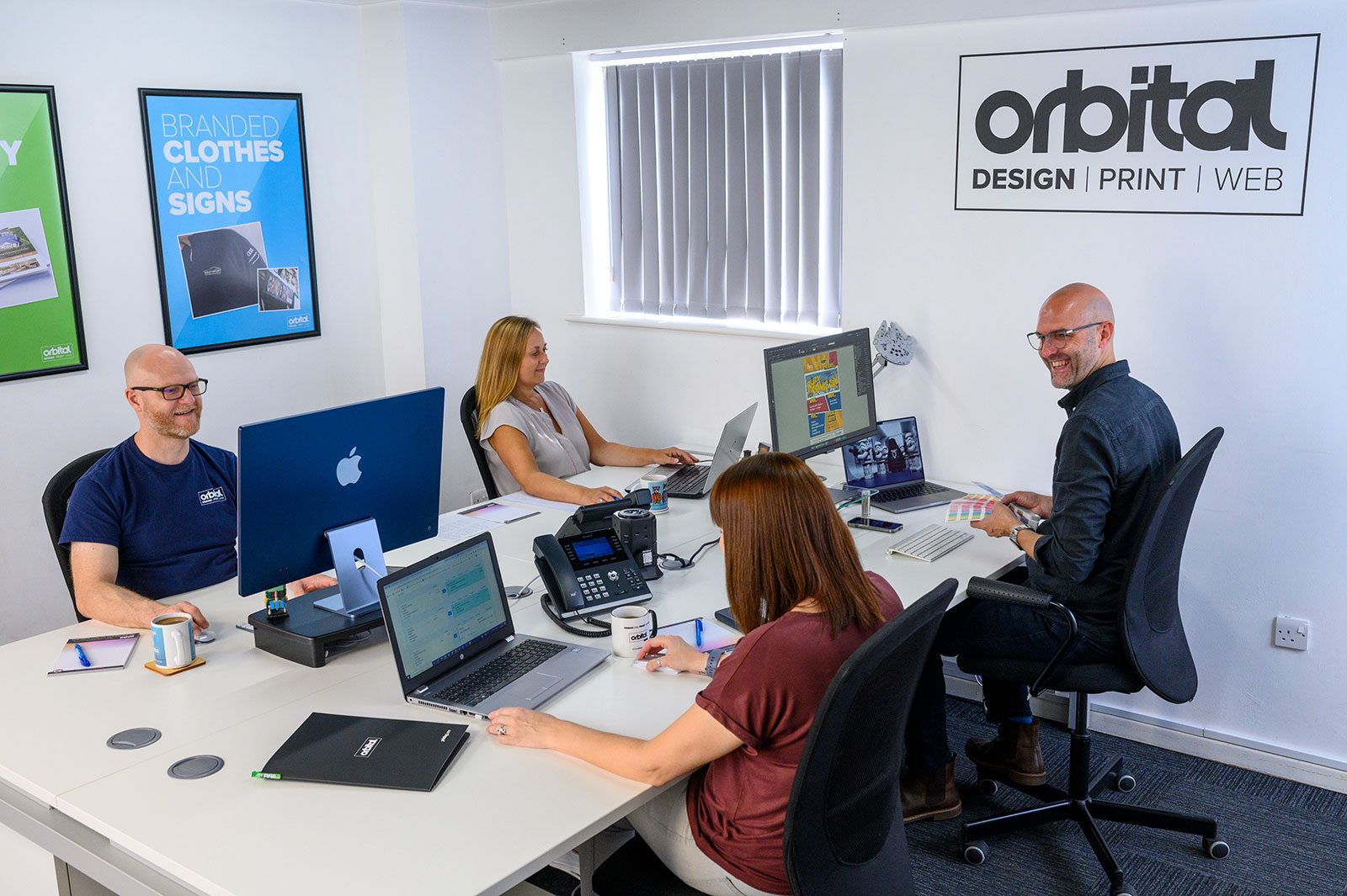 Orbital Creative Design team at work